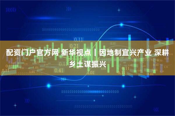配资门户官方网 新华视点｜因地制宜兴产业 深耕乡土谋振兴